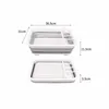 DISH RACKS Foldbart köksavloppare Tool Bowl Tabell Plattan Lagringsarrangör Holder Portable Fold Drying Home TPR 230111