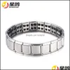 Chain Energy Magnetic Health Bracelet For Women Men Style Plated Sier Stainless Steel Bracelets Gifts Fashion Jewelry Wholesale Drop Dhtom