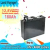 La batterie Land Voyager 12,8 V LiFePO4 12 V 100 Ah 120 Ah 150 Ah 180 Ah 200 Ah 280 Ah 300 Ah est adaptée pour le camping en plein air et la production d'énergie en pique-nique.