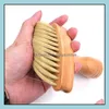 Spazzole Beauty Face Neck Spazzola per la pulizia dei capelli Detergente rotto in legno Spazzola per capelli Sweep Tools Drop Delivery Home Garden Hand Dhhgx