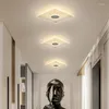 Plafondlampen eenvoudig LED -licht Modern 110V 220V lamp voor gangpadcorridor woonkamer slaapkamer dineren interieur decoreren