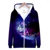 Men's Hoodies Beautiful Butterfly 3D Printed Zipper Sweatshirts Women/Men Fashion Cool Hooded Sweatshirt Streetwear Clothes