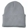 Ball Caps 2023 Winter Cotton Warm Beanies Street Cappelli lavorati a maglia Donna Unisex Short Melon Skullcap