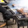 Grill Rękawiczki Wysoka temperatura BBQ 500 800 Ognioodporna izolacja cieplna Mikrofala mikrofalowe