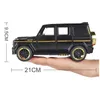 Diecast Model car 1 24 Modèle de voiture en alliage Collection Diecast Simulation G65 SUV XLGM929Y-6 Jouets pour garçons 20Cm Véhicule 6 portes ouvertes Pull Back 230111