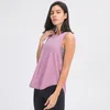 Chemises actives 2023 femme chemise sans manches élastique Yoga débardeur maille sport T Fitness femmes Gym hauts de course gilet t-shirt de haute qualité