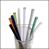 Drinking Straws Sts Glass Reusable Metal St Bar Drinks Party Wine Accessories 8Mm Rre13375 Drop Delivery Home Garden Kitchen Dining B Otfgz