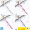 Crown Ballpoint Pens Student Writing Metal Ball Pens School Business Painting Signature Supplies Cartoon Gift Stationery