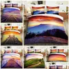 Bedding Sets 3D Printing Beautif Scenery Series Comfortable Double Bedroom Set Duvet Er Pillow Case Extra Large Drop Delivery Home G Dhlws