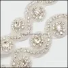 Wedding Hair Jewelry Bridal Kryształowe opaski na głowę koron Tiara zespół NEW05 860 Q2 DROP DOBRYWA HAILJEWELRY DHTNH