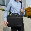 Briefcases Men's Business Briefcase Commuting Large Capacity Waterproof Tote Office Bag Single Shoulder Laptop Messenger Men