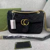 Модная женская роскошная дизайнерская сумка Marmont Женский кошелек с вышивкой через плечо Messenger Lady Sacoche Сумки Рюкзак Вечерняя сумка