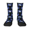 Men's Socks Zeta Phi Beta Men's Crew Unisex Funny 3D Printing Dress