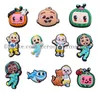 Acessórios de peças de sapato Personagem de desenho animado Charms Decoração para pulseira Pulseira Tamanco Drop Drop Delivery Ot5Mp