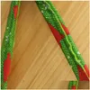 Sacchetti portaoggetti Regalo di caramelle di Natale Simpatico Babbo Natale Pupazzo di neve Confezione di biscotti Borsa da festa per bambini Merry Tqq Drop Delivery Home Garden H Dh6Nc