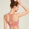 Roupas de ginástica Chegada mulher ioga Bralette Prova oco Hollow Out respirável sem mangas camisole fitness slim sling colete