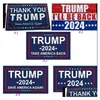 Bannerflaggor 11 Styles Trump 2024 Flagg U.S. Allm￤nt val 2 Koppar Grommets tar Amerika tillbaka Polyester utomhus inomhusdekoration DHFWY