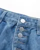 Women's Jeans Light Blue Low Waist Retro Straight Tube Loose Street Fashion Wide Leg Y2K 230111