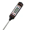 Thermometers Stainless Steel Bbq Meat Thermometer Kitchen Digital Cooking Food Probe Hangable Electronic Barbecue Household Temperat Dhy3I