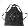 Aprons European And American Style Denim Apron Coffee Shop Multiple Pocket Tool Antifouling Kitchen Cooking Painting1