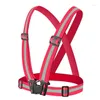 Waist Support Reflective Belts For Running High Visible Night Safety Gear Kid Men Women Adjustable Elastic Belt