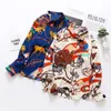 Women's Blouses Fashion Women's Ladies Shirts Horse Printing Tops Spring Autumn Long Sleeve Casual Blusas Mujer