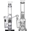 여과기 물 파이프 물 담뱃대 두꺼운 유리 물 봉 Recycler Dab Rigs Bubbler Gravity Glass Bong with 18mm Bowl