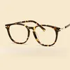 Zonnebrillen frames mode retro round glazen frame mannen vrouwen 2023 vintage bril myopia recept transparante glazen brillen e