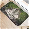 Tapijten flanel schattige huisdierhond ingang portemat -niet -slip woonkamer badkamer keuken tapijt 40x60 cm tapijten voor kinderen slaapkamermat druppel del dhsak