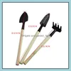 Spade Shovel Mini Gardening Tool Shovel/Grable/Shovel Threepeece Set Succent Potted Clork Pine Drod