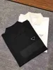 Polos Polos Designer Spring Lato Nowy wysokiej jakości bawełniany druk z krótkim rękawem za okrągły panelu dekoltu T-shirt Rozmiar M-L-XL-xxl-xxxl kolor czarny biały ezvn