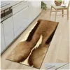 Mattor Tapete Banheiro -matta för Toliet Non Slip Alfombra Bano Milk Cow Artificial Fur Rug Badkamer Bath Mat Door Floor Drop Deliv Dh3zl