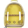 Cat Carriers Cabin Gray Portable Backpack Outing Transparent Box Bird Cage Large Parrots Transport Pet