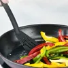 Geschirr-Sets, Utensilien-Set, Servieren, Kochen, Küchenlöffel, Besteck, Silikon-Kitspatula, tragbares Geschirr, Besteck, Campingturner, geschlitzt