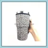 Drinkware Handle 15 Styles Tumbler Carrier Holder Pouch Neoprene Insated Sleeve P￥sar Fall f￶r 30oz kaffekoppvattenflaska med Carr DH4DK