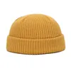 Boinas, 10 piezas, gorro tejido para hombres y mujeres, gorro corto para mujer, gorros cálidos de invierno, gorros acanalados, gorro de melón, gorros masculinos femeninos, venta al por mayor a granel