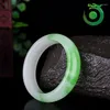 Bracelet Jade vert naturel pour femmes, bijoux à la mode, véritable pierre de Jades Hetian chinois, bracelets de guérison, Bracelet en jadéite, cadeaux pour dames