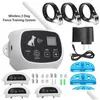 Kennels Pens Dog Training Collar Electronic Fencing Rechargeable Electric Wireless Remote Fence Waterproof Collars Drop Delivery H Dhqpu