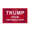 Banner Flags 2024 In Stock Decor Trump Flag America Again For President Usa Donald Elezione Drop Delivery Giardino domestico Festa festiva S Dha9Q