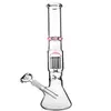 Hohe Glasbongs, Wasserpfeifen, Wasserpfeifen, Shisha-Bubbler, Dab-Rigs, gefrierbare Spule, Eiswasser-Bong, Pfeifenbecher