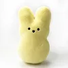 Party Favor påskgåvor 15 cm kikstoppad plysch leksak kanin kanin mini kanin kanin för barn bb0112