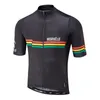 Racing Jackets 2023 Zomer Morvelo korte mouwen fietstersy hoge elasticiteit geen beperking penetratie sweatshirt