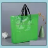 Packing Bags Custom Logo Printed Plastic Shop With Handle Customized Garment/Clothing/Gift Packaging Bag Sn1007 Drop Delivery Office Dh4T8