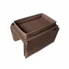 Storage Boxes Bins Couch Chair Organizer Foldable Sofa Arm Rest Organiser Remote Control Table Tray Holder0318G30 Drop Delivery Ho Dhr6Y