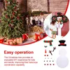 Julekorationer DIY TREE SET Vägg hängande filt Xmas Snowman med ornament Kids Crafts Gift