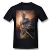 T-shirts masculins Game - Worlds of War 2 Geek Gaming Horde Home Funny Graphic Shirt