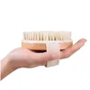 Escovas de banho esponjas Scrubbers New Body Back Brush for Wet ou Dry Bristles natura