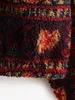 Damenjacken Stammesdruck Kurzer Teddy Coat Frauen ethnische Azteken gedruckte Kunstfell Cropped Jacke Herbst Winter Modekleidung 230111