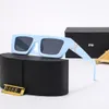 مصمم العلامة التجارية الفاخرة نظارة شمسية للنساء أزياء الألوان التدريجية الرجعية شمس PP نظارات شاطئية سيدة الصيف نظارة شمسية أنثى UV400 الشهيرة