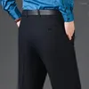 Garnitury męskie Mężczyźni łatwa firma wypoczynkowa umówiła się na Suit Pants Pantalon Formal Hombre della tuta